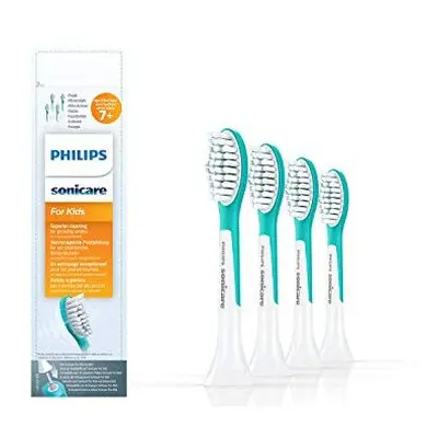 Philips HX6044/33 Sonicare Toothbrush heads for Kids, Blue, Pack of