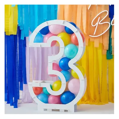 (Number ) Ginger Ray Balloon Mosaic Number Stands