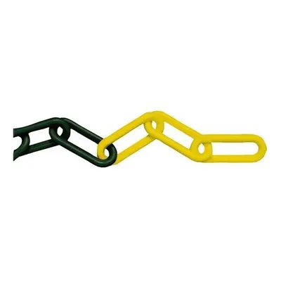 Faithfull FAICHPYB812C Plastic Chain 8mm x 12.5m Yellow / Black