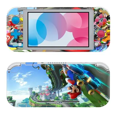 (TN-NSLite-0069) Super Mario Bros Skin Cover Sticker Decal for Nintendo Switch Lite Console