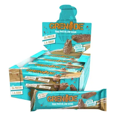 Grenade High Protein and Low Carb Bar, X g - Chocolate Chip Salted Caramel