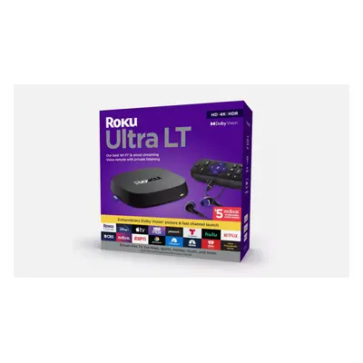 ROKU STREAMING MEDIA PLAYER ULTRA LT 4801RW BLACK