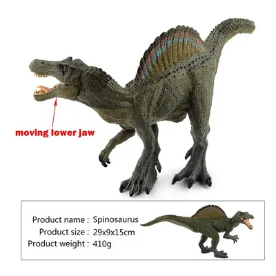 (with Moving Lower Jaw) inch Large Spinosaurus Dinosaur Kid Toys Model