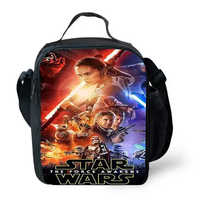 (4) Star Wars 3D Insulated Lunch Bag School Snack Box Travel Lunchbox Bag Kids Gift