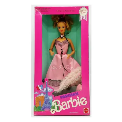 Mattel Dolls of The World Collection-Parisian Barbie-1990-Special Edit