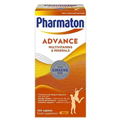 Pharmaton Advance Multivitamins & Minerals - Caplets