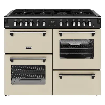 Stoves Richmond 110cm Cream Dual Fuel Cooker with Multi-Function Ovens