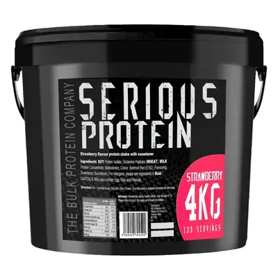 (SERIOUS PROTEIN â Protein Powder â 4kg â Low Carb â Supports Lean Muscle Growth â Rec