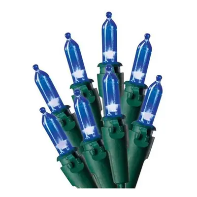 Celebrations 100 Blue LED Traditional Mini Light Set