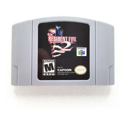 (Resident Evil 2) N64 Gaming Card Series Bit Mary Rook Mario Kart Super smash party USA Version 