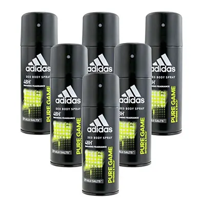 Set ADIDAS Deodorant Spray Ml Pure Game Hygiene And Body Care