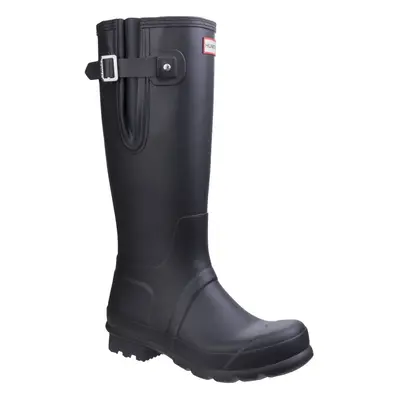 (Black, (Adults')) Hunter Original Side Adjustable Rubber Men's Black Wellington Boots