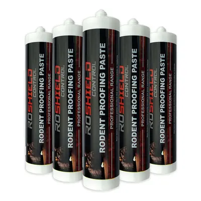 (Pack of 5) Roshield Rodent Proofing & Prevention Mastic