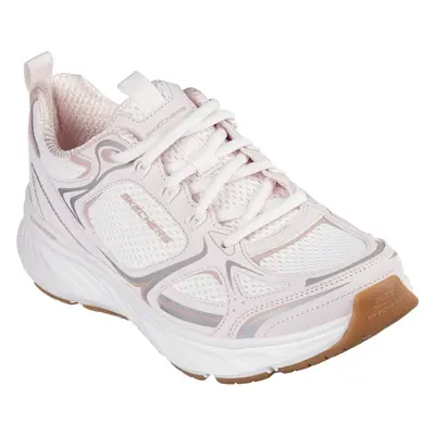 (Pink, (Adults')) Skechers Edgeride Silver Eclipse Synthetic Women's Pink Trainers