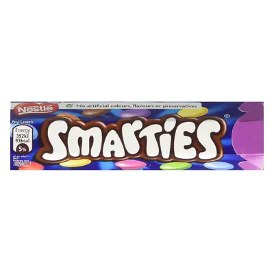 NestlÃ© Smarties Chocolate Tube g (Pack of 48)