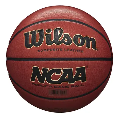 WILSON NCAA Replica Game Basketball - Brown, Intermediate - 28.5"