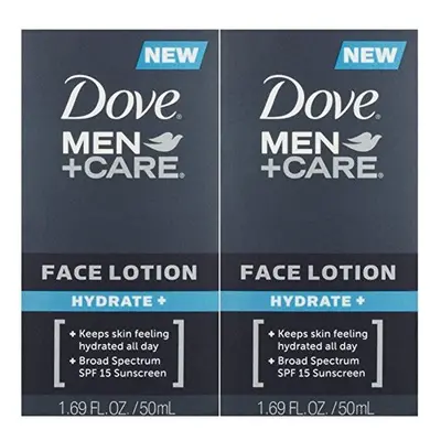 Dove Men + Care Face Lotion Hydrate, 1.69 fl. oz. Count