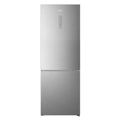 Hisense 60/40 Frost Free Fridge Freezer - Stainless Steel - E Rated