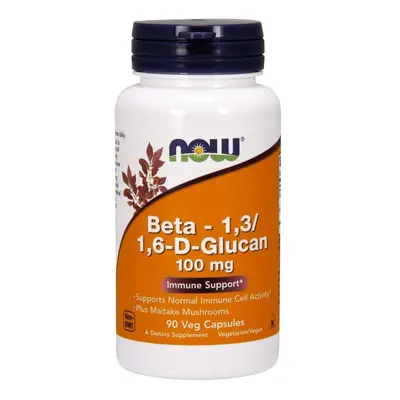 NOW Foods Beta - 1,3/1,6-D-Glucan, 100mg - vcaps