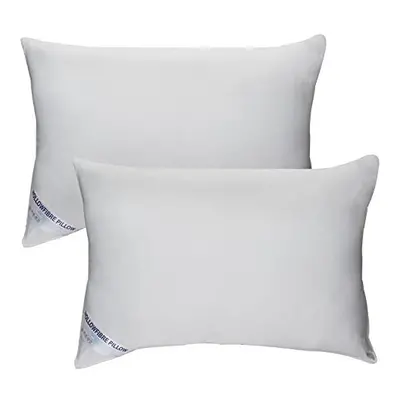 CnA Stores Cotton Blended Anti-Allergy Big Luxury Pillows Medium Firm Extra Hollowfibre Support 