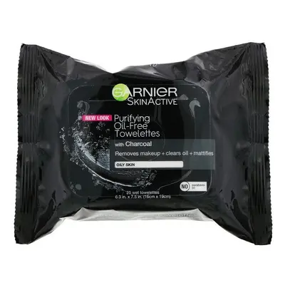 Garnier, SkinActive, Purifying Oil-Free, Wet Towelettes