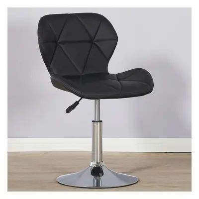 (Black) Charles Jacobs Small Swivel Chair | Home Office Furniture