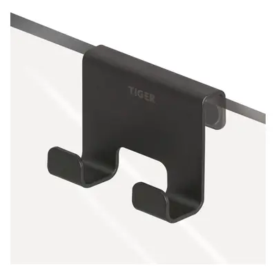 Caddy, Shower enclosure, Towel hook mm, Black, 35x70x50mm