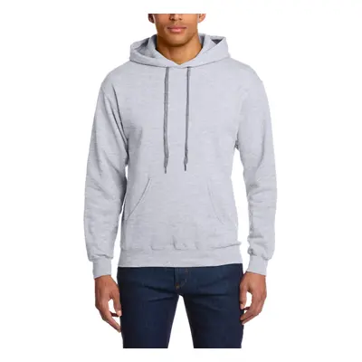 Fruit of the Loom Mens Hooded Pullover Sweatshirt Heather Grey XXLarge Brand Size