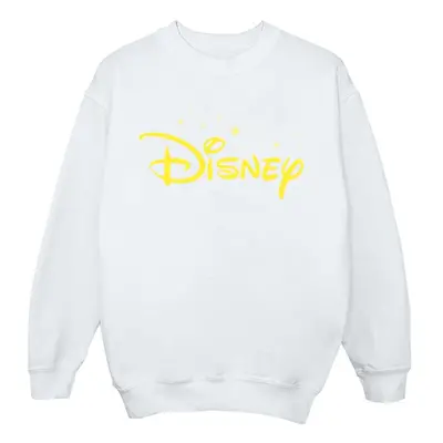 (3XL, White) Disney Mens Logo Stars Sweatshirt