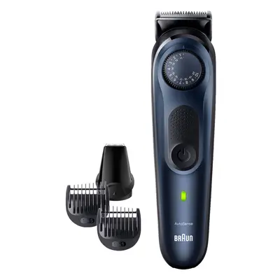 Braun Series Men's Shaver Stone Blue/Chrome Cordless, Waterproof with Cutting Lengths