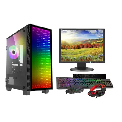 Fast Gaming PC Bundle: Intel Core i3 / 8GB RAM / 500GB HDD+128GB SSD/GT730 2GB/Windows 10/ ABYSS