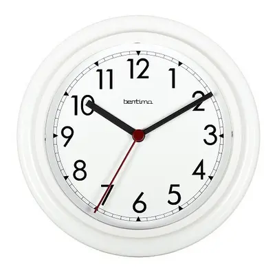 Bentima 23 cm Stratford Wall Clock, White