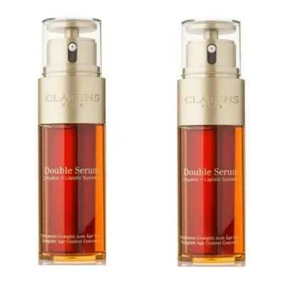 (Set of 2) Clarins Double Serum Anti-Age Complet - 1.6oz/50 ml