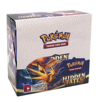 (Hidden Fates) 324pcs box Brilliant Star Pokemon Cards Evolution GX Vmax EX Mega Energy