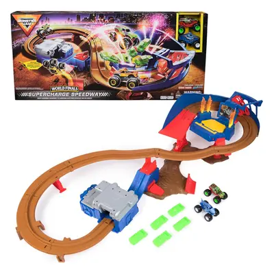 Monster Jam Supercharge Speedways 1:64 Playset