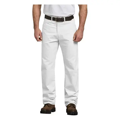 Dickies mens Relaxed-fit Painter's work utility pants White 42W x