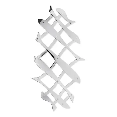 Alessi Pescher Extensible Trivet in Stainless Steel Mirror Polished Silver