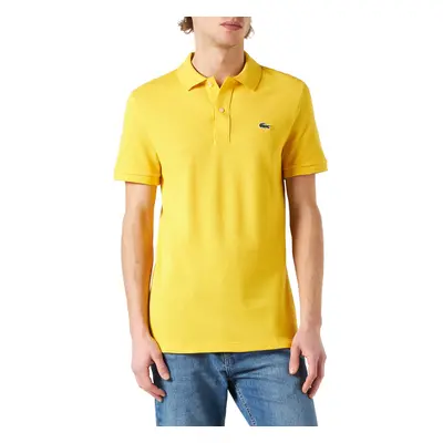 Lacoste Men's Classic Pique Slim Fit Short Sleeve Polo Shirt CORNMEAL