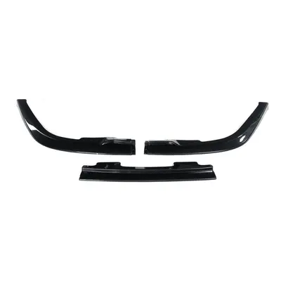 Front Bumper Lip Spoiler For Subaru Impreza WRX Sti S204 Carbon Fiber Look Splitter Cover Trim B