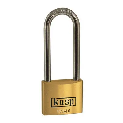 Kasp K12540L63A1 Premium Brass Padlock 40mm Long Shackle 63mm Keyed Alike