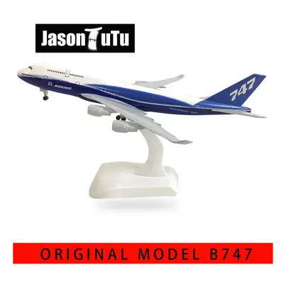 (Original B747) JASON TUTU 20cm Original Boeing Airplane Model Plane Model Aircraft