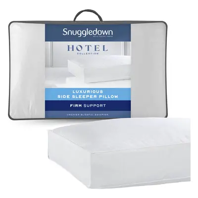 (Firm, Pack) Snuggledown Side Sleeper Pillow UK Made