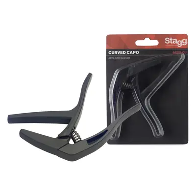 Stagg SCPX-CU BK Guitar Capo Black