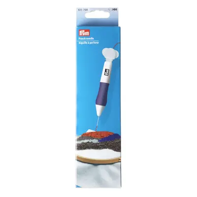 Prym Punch needle 3 mm / 6 mm / 2 mm White/Plum Blue