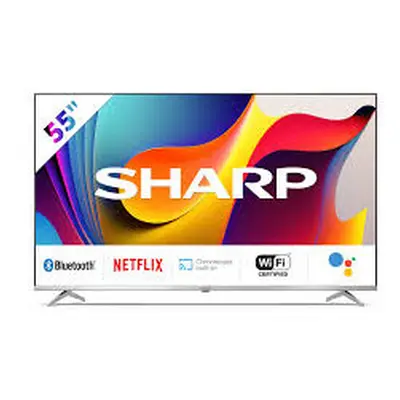 SHARP Inch TV 4K Ultra High Definition Quantum Dot Android Smart TV 55FP1KA