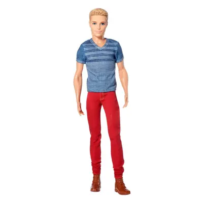 Barbie Fashionistas Ken Doll with Red Jeans and Blue Tee