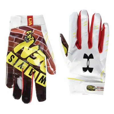 Under Armour Men's F7 Novelty Football Gloves White (103)/Black XX