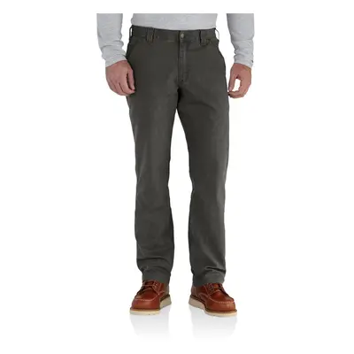 Carhartt mens Rugged Flex Relaxed Fit Canvas Work Pants Peat 34W x