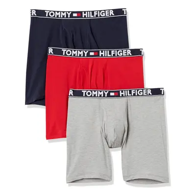 Tommy Hilfiger Men's Underwear Pack Comfort 2.0 Boxer Brief Mahogan