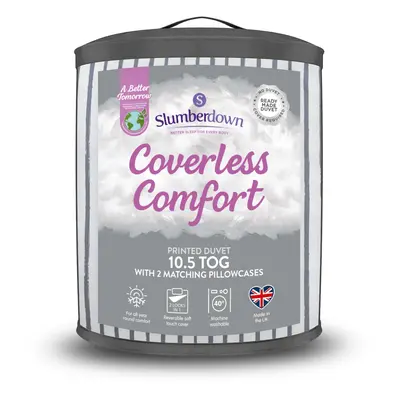 (30) Slumberdown Coverless Comfort Embossed Waffle Duvet UK Made